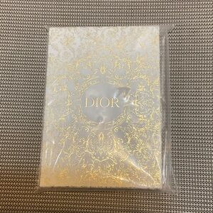 Dior Elegant Gold and White notebook